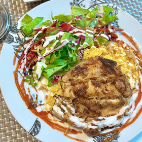 【1】チキンオーバーライス