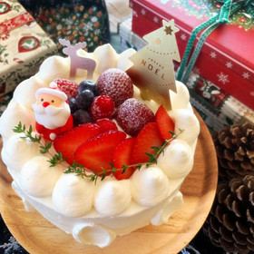 豪華３段ショートケーキ♪