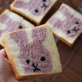 かわいいウサギの食パンを作ります。