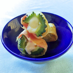 ゴーヤとチーズのアンラギー