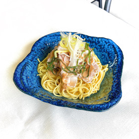 コクの豆乳胡麻だれの豚しゃぶ冷やし中華