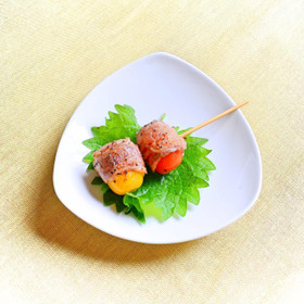 ミニトマトの肉巻き