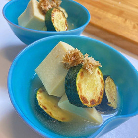 高野豆腐と季節野菜の煮物
