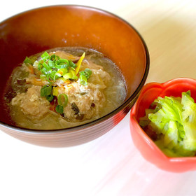 汁物と香の物