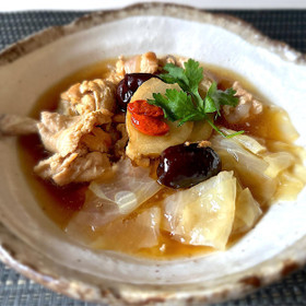 薬膳スープ、麻油鶏