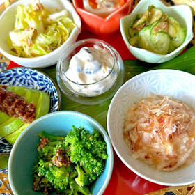 ひしお麹のお野菜満載プレート