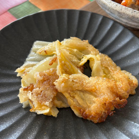 意外ととっても美味しい
白菜チジミ
