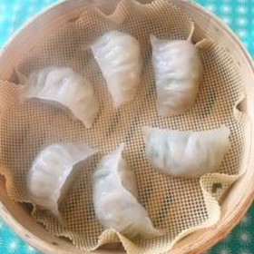 韮蒸餃子