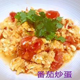 トマト卵炒め