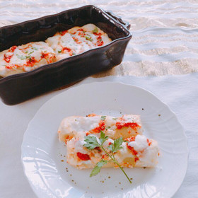 サイド
リコッタチーズとほうれん草のカネロニ