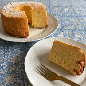 基本のバニラシフォンケーキ