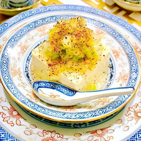 ねぎ油豆腐