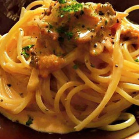 ウニクリームパスタ