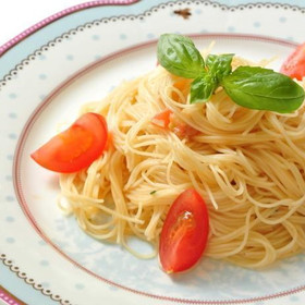 食欲のない夏にぴったり♬トマトの冷製パスタ