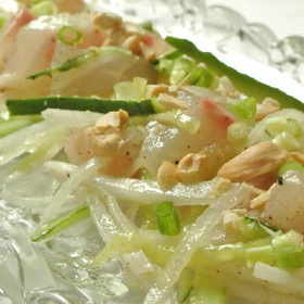 真鯛の中華風サラダ