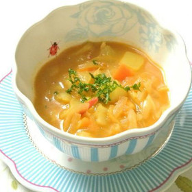 ルーを使わないスープカレー