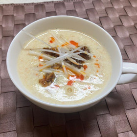 豆乳坦々スープ