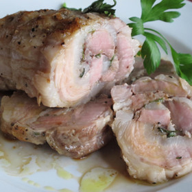 豚バラ肉のポルケッタ