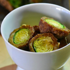 芽キャベツの肉団子