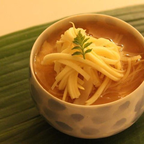竹の子豆腐蒸し
