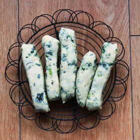 《ほうれん草スティック》パンに入れれば食べやすいね