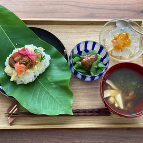 梅の仕込み物で作る『梅ランチ』※写真は去年のもの