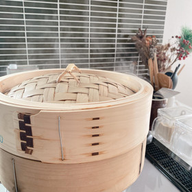 本格蒸籠で蒸しあげます！