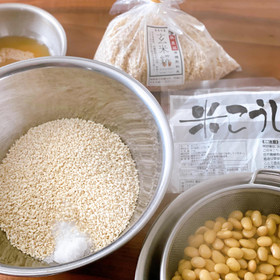 美味しい大豆と美味しい麹♪
