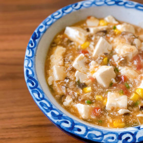 お子さんにもおすすめ♪辛くないうま味の塊『白麻婆豆腐』
