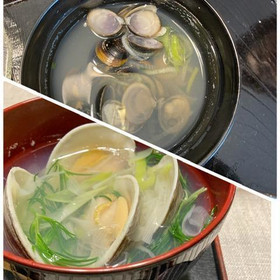 貝のお吸い物