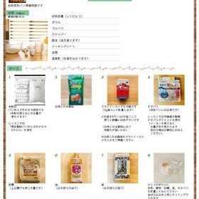 準備表です