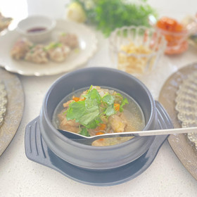 とり手羽元の参鶏湯風スープ