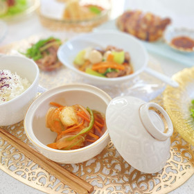 白身魚の野菜あんかけ