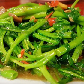 空芯菜炒め