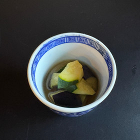 ズッキーニと茄子の煮物