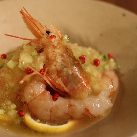 カルパッチョ・ドレッシング（魚は季節の魚をご用意します