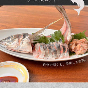 鯵の姿造り〜３枚おろし〜