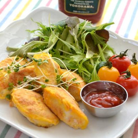 簡単！ヘルシーな鶏むね肉のピカタ