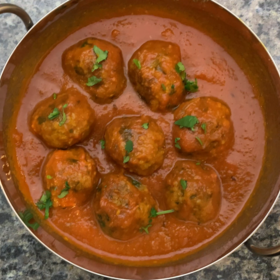 チキンコフタカレー