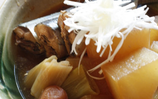 サンマと大根の煮物