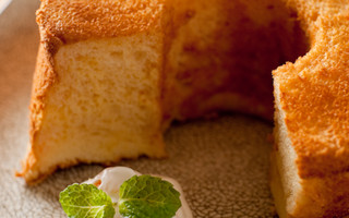 ふわんふわんな☆天使のピーナッツシフォンケーキ