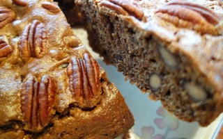 アンチエイジングに　黒豆のココアケーキ