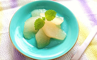 梨のシロップ煮
