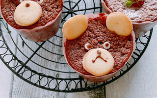 バレンタイン 板チョコガトーショコラ(カップ)