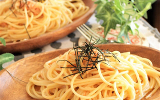 サケフレークの和風醤油パスタ