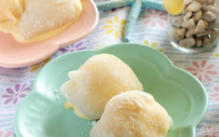レンジで作れるお餅アイス