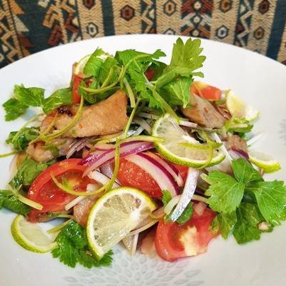 秋の恵みで、タイ料理♪