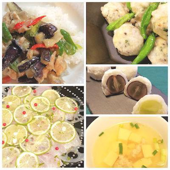 秋に和テイストなタイ料理♪