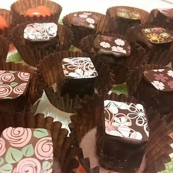 そのままギフトに♥バレンタインチョコレレッスン 転写ショコラ