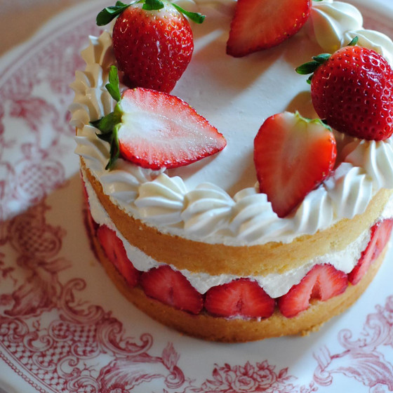 苺のショートケーキ